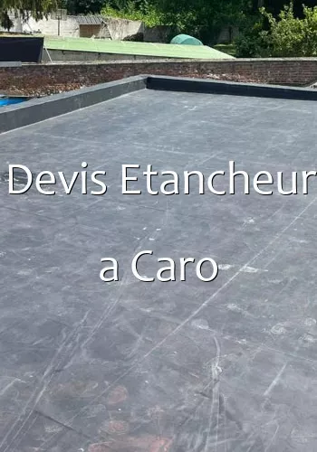 Devis Etancheur a Caro