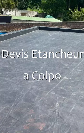 Devis Etancheur a Colpo
