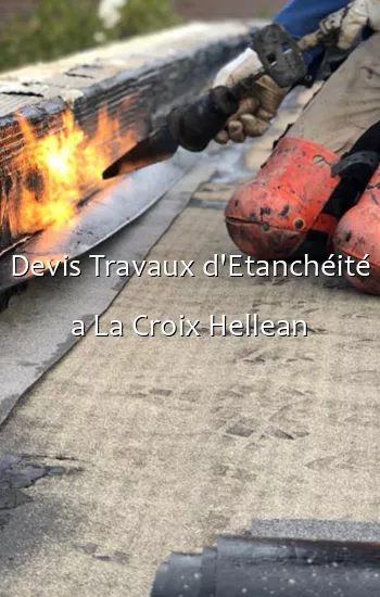 Devis Travaux d'Etanchéité a La Croix Hellean