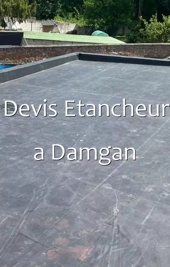 Devis Etancheur a Damgan