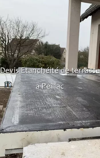 Devis Etanchéité de terrasse a Peillac