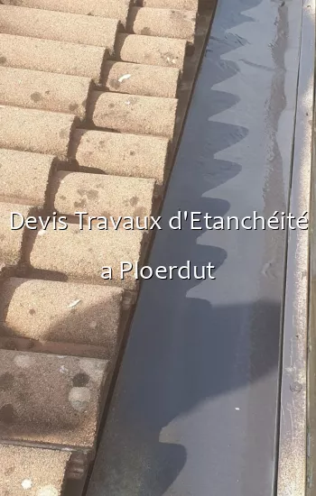Devis Travaux d'Etanchéité a Ploerdut