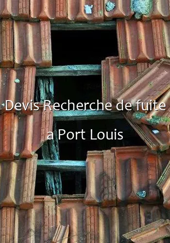 Devis Recherche de fuite a Port Louis