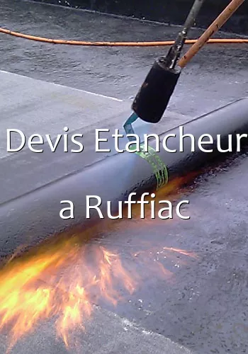 Devis Etancheur a Ruffiac