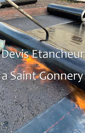 Devis Etancheur a Saint Gonnery