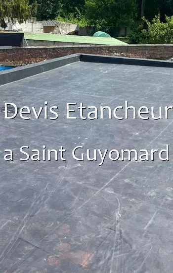 Devis Etancheur a Saint Guyomard