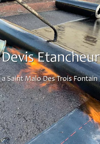 Devis Etancheur a Saint Malo Des Trois Fontain
