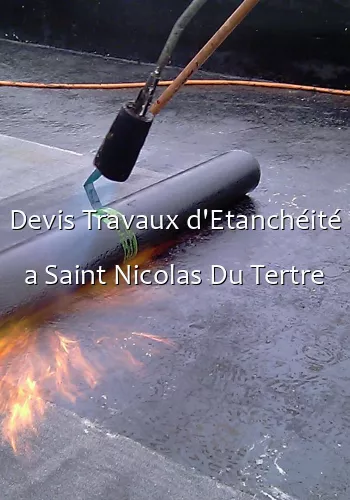 Devis Travaux d'Etanchéité a Saint Nicolas Du Tertre