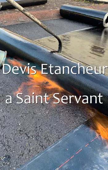 Devis Etancheur a Saint Servant